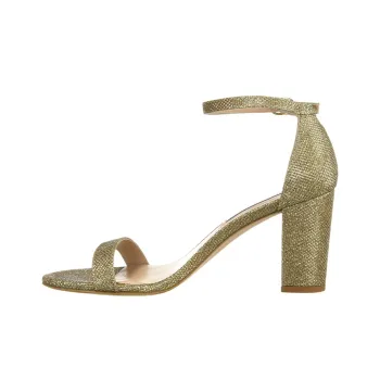 Stuart Weitzman/SW Strap Sandals Women's Gold