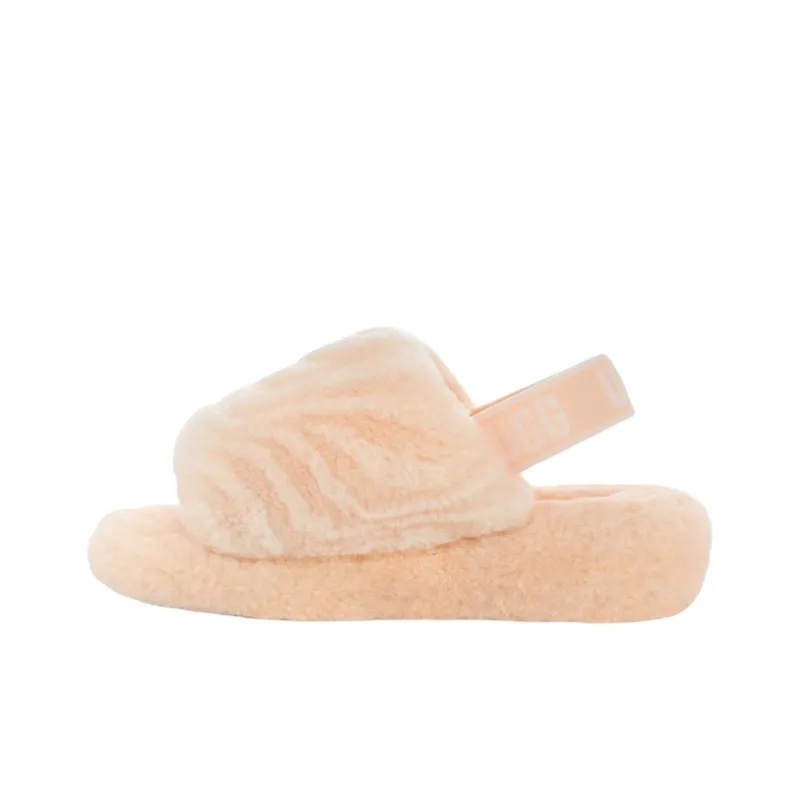 UGG FLUFF YEAH Slippers Women's Nude-0