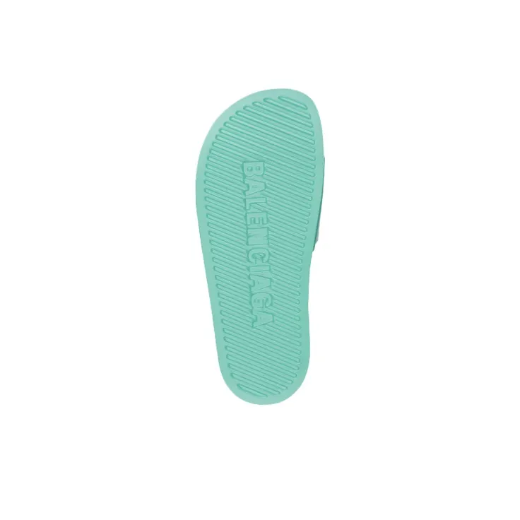 Balenciaga Pool Slide Light Green-5