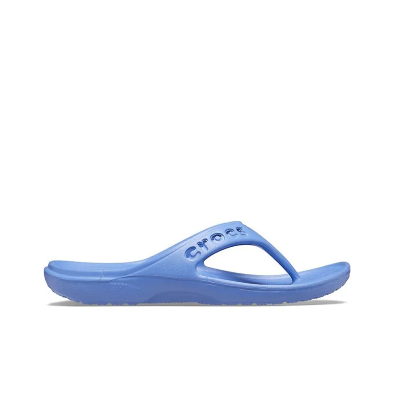 Crocs Baya Minimalistic Casual Flip Flops Blue-1