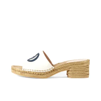 GUCCI Slide Slippers Women's White