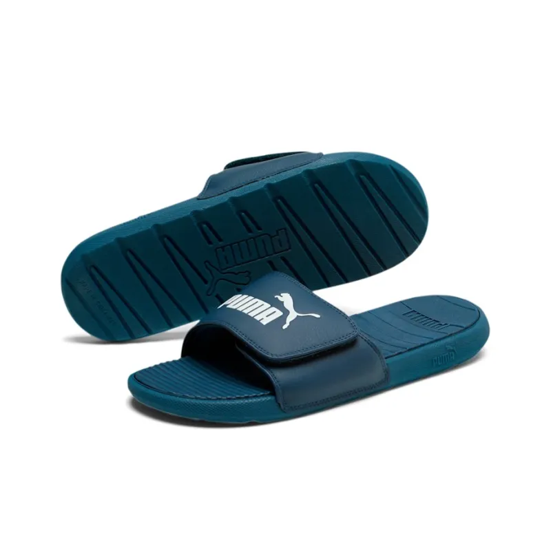 PUMA Cool Cat V Slides Blue-3