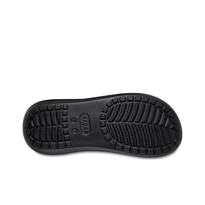 Crocs Quiet Slide Slippers Unisex Black-5