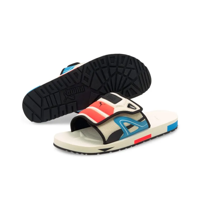 PUMA Mirage Mox Sandal 'Eggnog Fiery Coral'-2