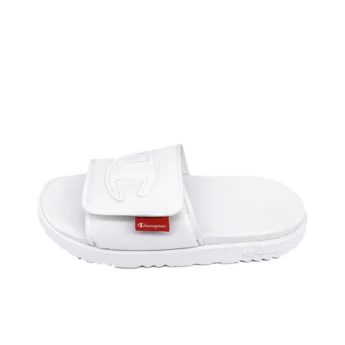 Champion Campus Slide Slippers Women's White