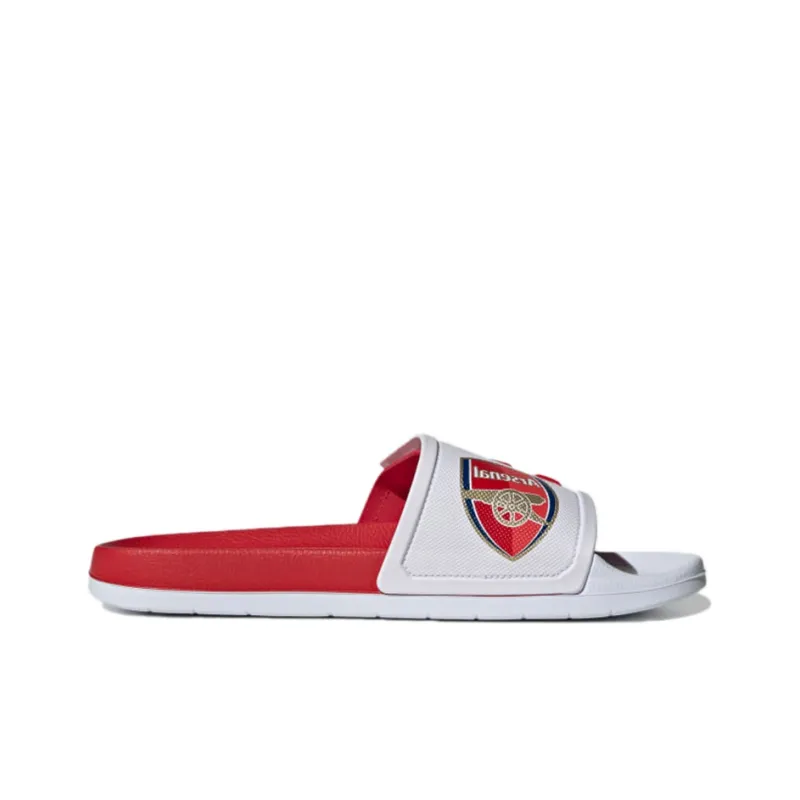 Adilette Arsenal F.C. X Adidas Tnd Slide 'White Scarlet'-1