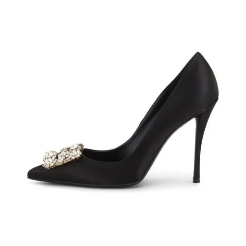 Roger Vivier Crystal Buckle Pump Shoes