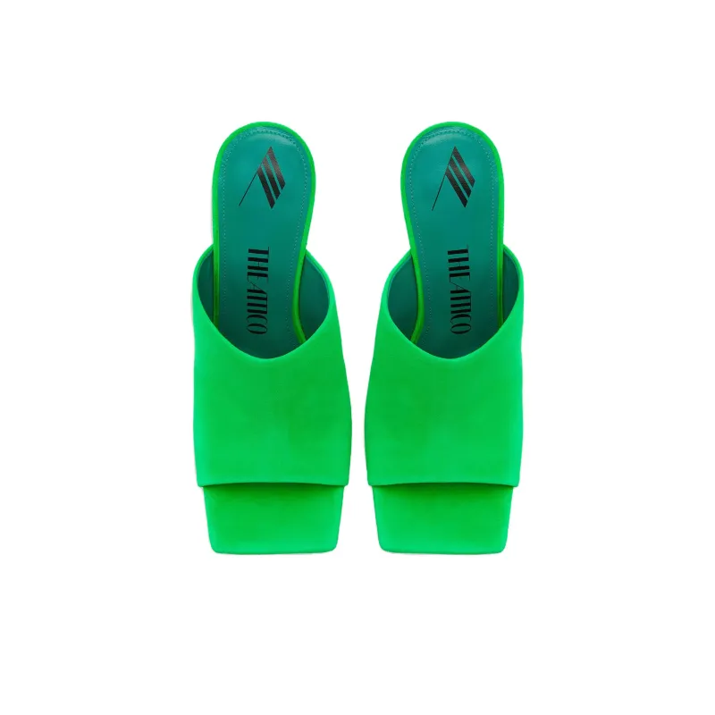 The Attico Cheope Logo Printed Mules Women's-2