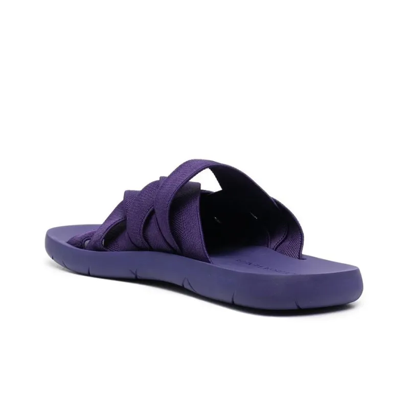 Bottega Veneta Plat Stylish Sandal Men's Purple-3
