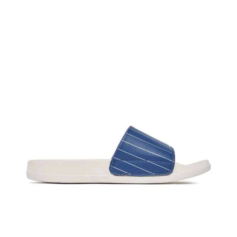 MLB Slipper Rubber Sole Slide Slippers Unisex White Blue-1