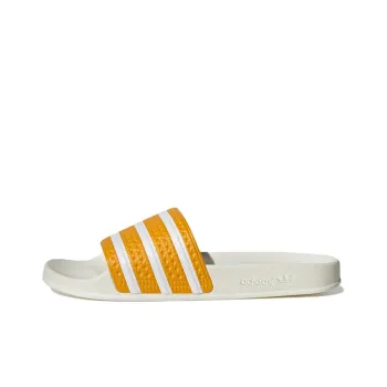 Adidas Originals Adilette Slides Team Colleg Gold Cloud White Off White