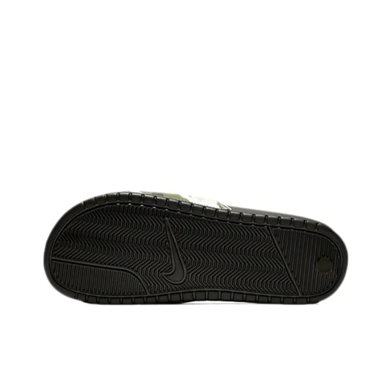 Nike Benassi Jdi Print Military Green Unisex Slippers 'Sequoia'-4
