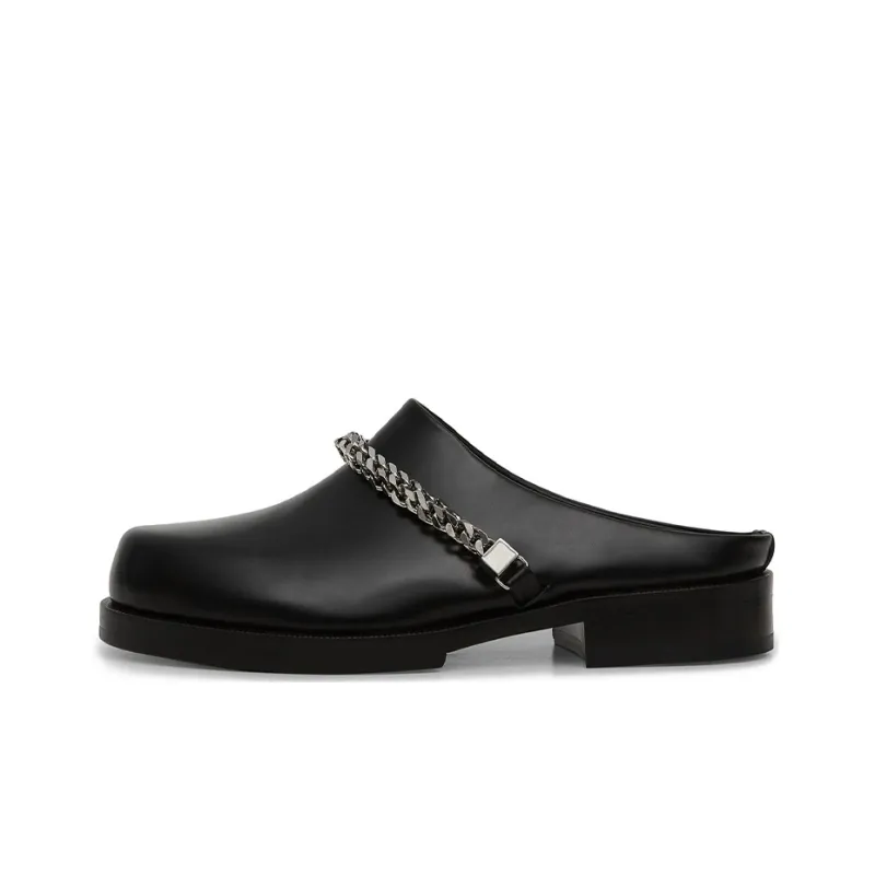 1017 ALYX 9SM Chain-detail Chunky Mules-0