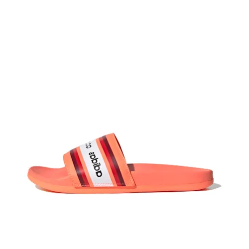 Adidas Adilette Series Slide Slippers Women's Coral Pink