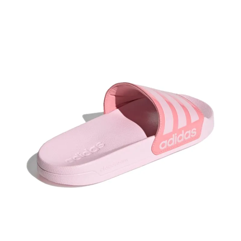 Adidas Adilette Shower Slides Clear Pink Super Pop Women's-3