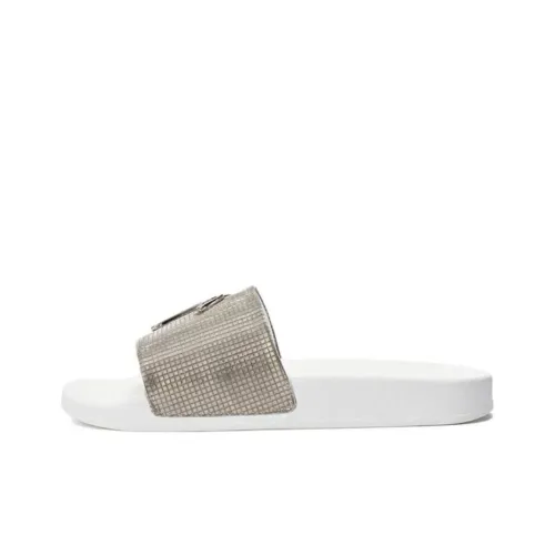 Giuseppe Zanotti/GZ Brett Slide Slippers Men's Carbon Gray