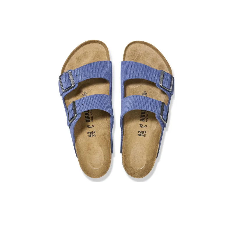 Birkenstock Arizona Embossed Corduroy Suede Indigo-3