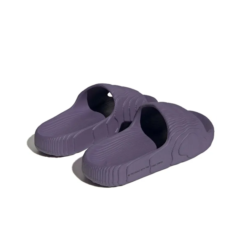 Adidas Adilette 22 Slides Tech Purple-3