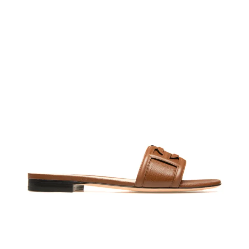 BALLY Slide Slippers Women's Brown-1
