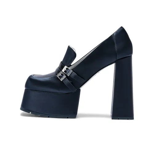 Lost In Echo High Heels Women's Navy Blue