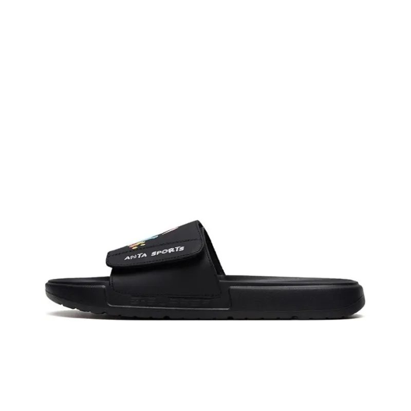 Anta Slide Slippers Men's Black-0
