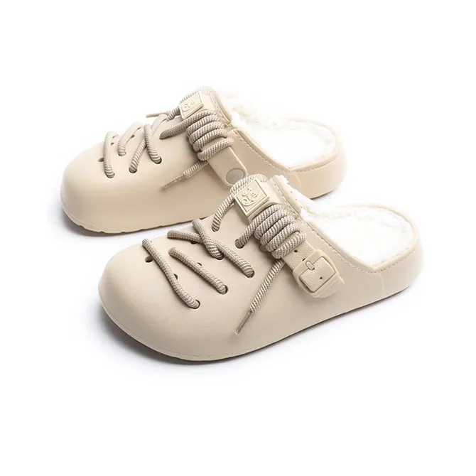 Jifffly EVA Slide Slippers Unisex Khaki-2