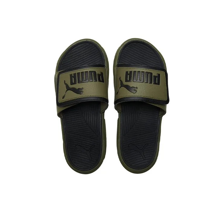 PUMA Royalcat Comfort Slides 'Dark Green Moss'-3