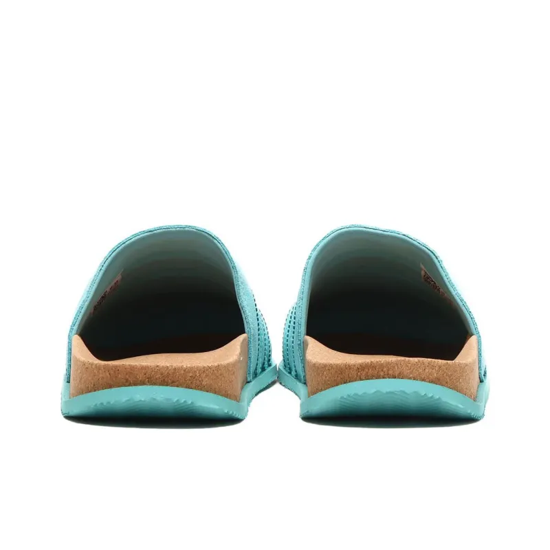Adidas Adimule Lea Slides Aqua-4