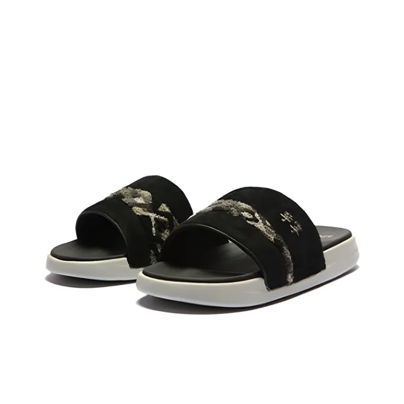 LiNing Slide Slippers Men Black-2