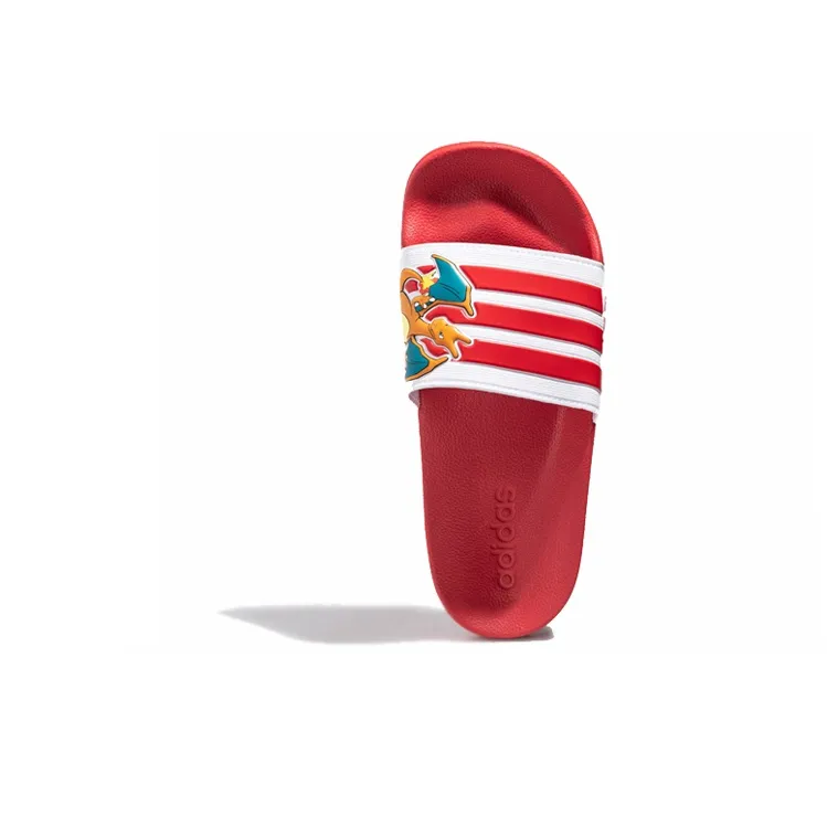 Adidas Neo Pokmon X Adidas Neo Neo Adilette Shower Red Shoe Unisex 'Red White'-3