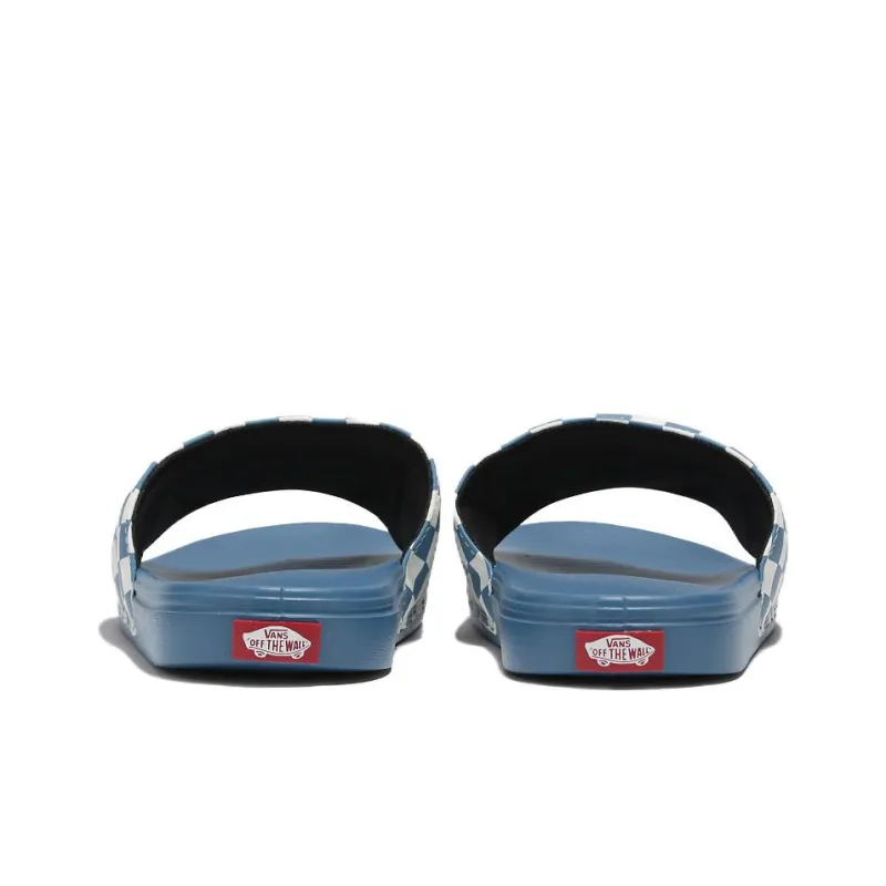Vans Checkerboard La Costa Slide On Sandal 'Blue White'-2