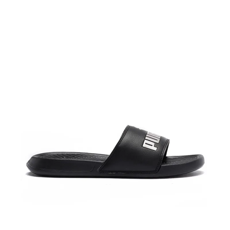 PUMA Popcat Minimalistic Casual Shoe Black Silver Women's-1