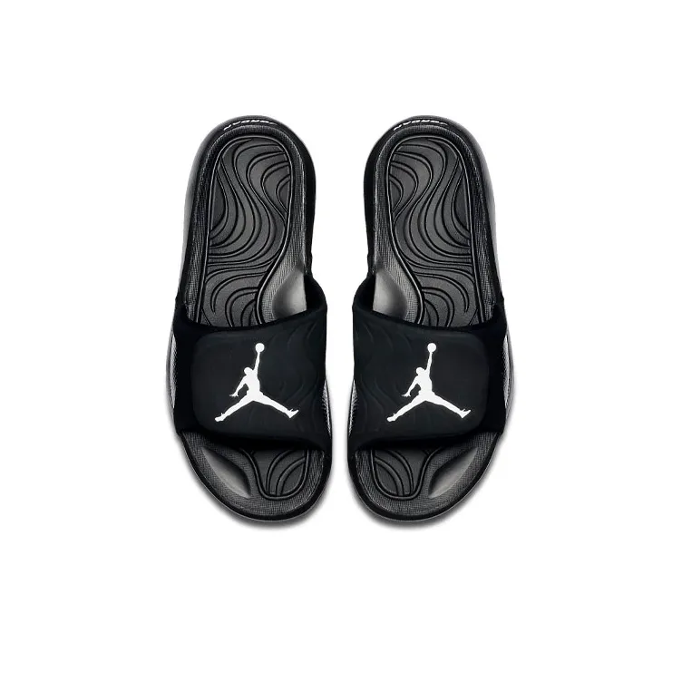 JORDAN Hydro 4 Lightweight Sports Slippers Black-3