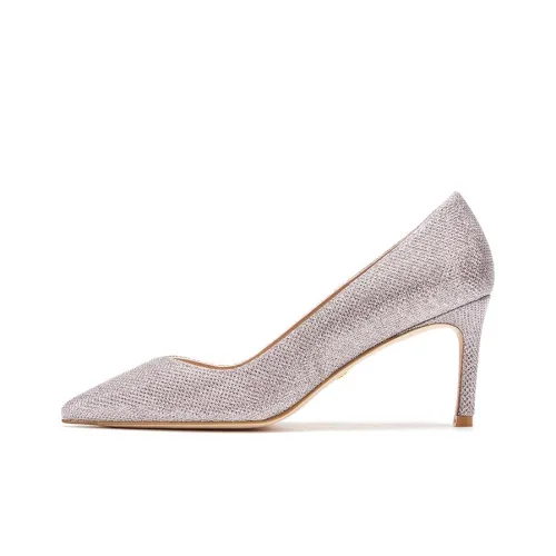 Stuart Weitzman Anny High Heels Women's Silver