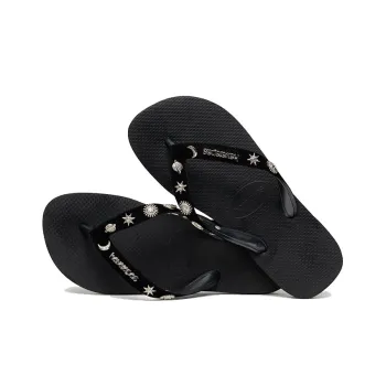 Swarovski x Havaianas Huanina Stylish Sandals Women's Black