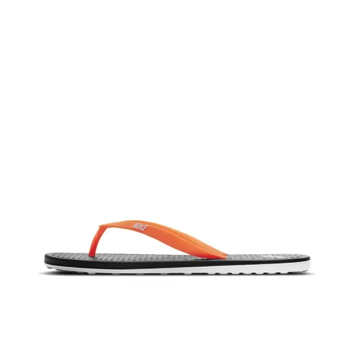 Nike On Deck Slide Slippers Men Black/Orange