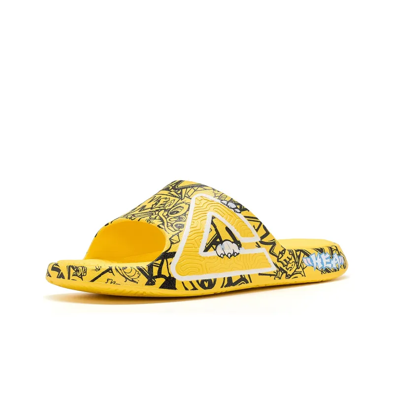 HEA x PEAK Statistic Sandals Slide Slippers Women's Lemon-2