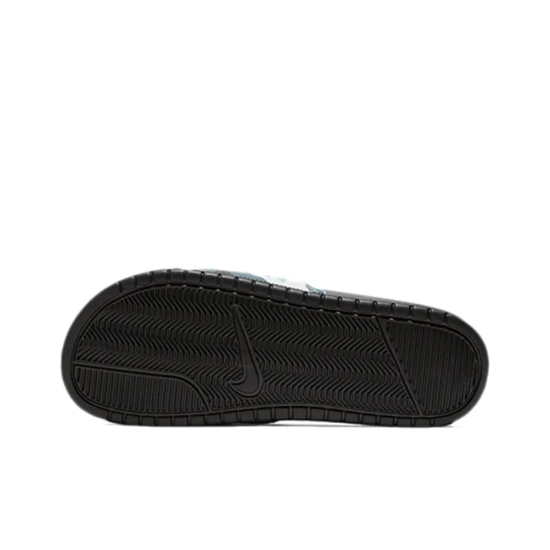Nike Benassi Jdi Print Slide 'Black Blue Camo'-4