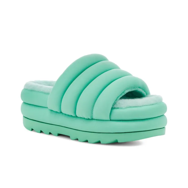 UGG Maxi Slippers Women's Mint Candy-2