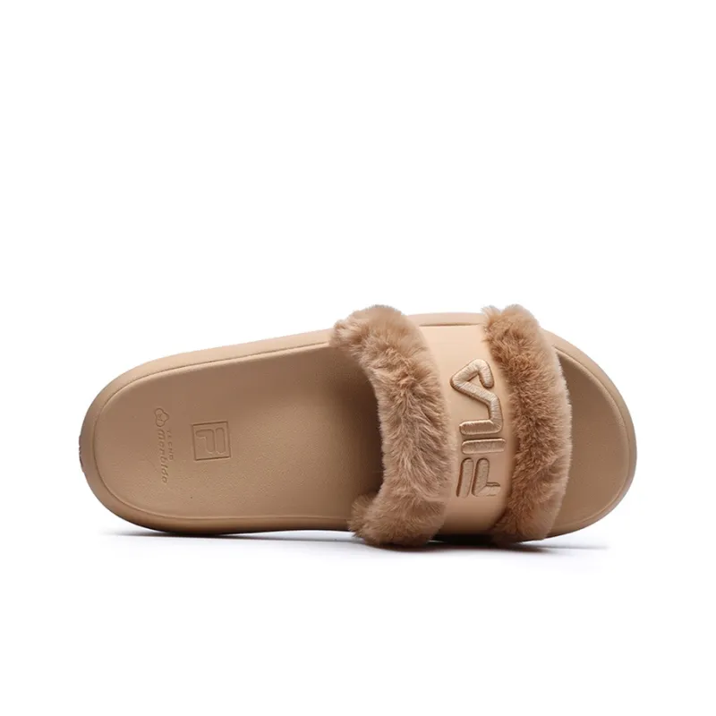 FILA Donut Furry 'Tan' Women's-2