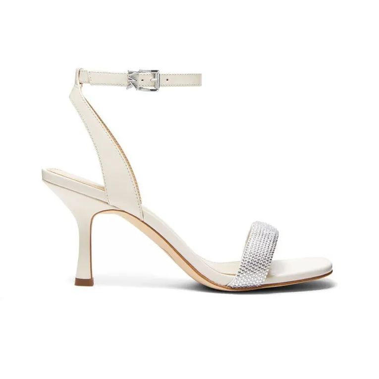 MICHAEL KORS Carrie Strap Sandals Women's Milk White-1