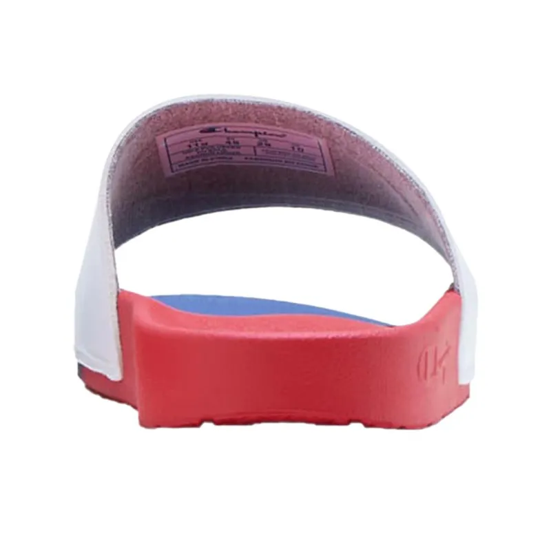 Champion Ipo Slide 'Split Script White Blue Red'-3