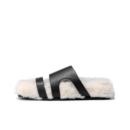 Join Our Newsletter Slide Slippers Women's White
