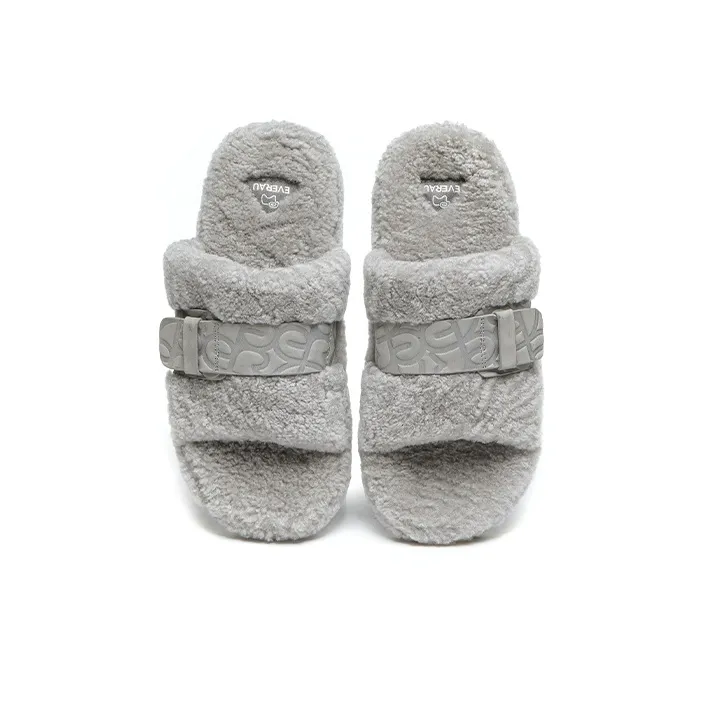 EVERAU Slide Slippers Women's Gray-2