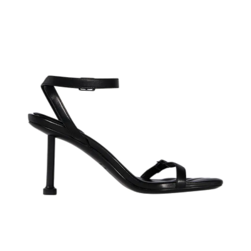 Balenciaga Afterhour 90mm Sandals 'Black' Women's-1