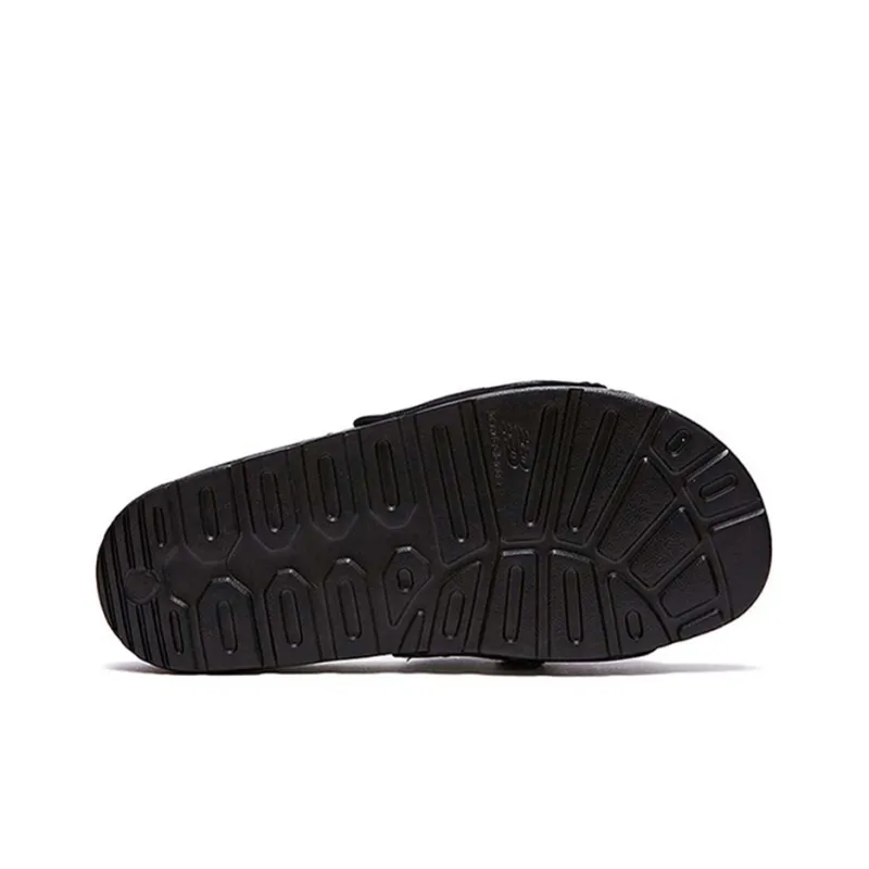New Balance Black Unisex Slippers-5
