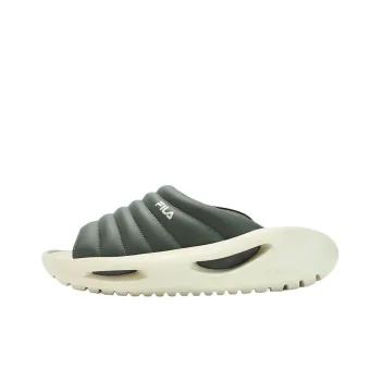 FILA Galaxy Slippers 'Green White'