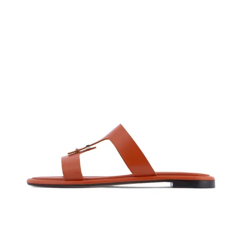 EMPORIO ARMANI Slide Slippers Women's Brown