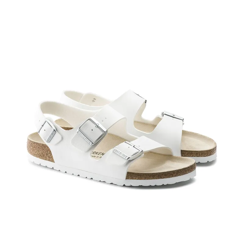 Birkenstock Milano Series Sandals White Version Unisex-2