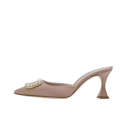 MANOLO BLAHNIK High Heels Women's Pink